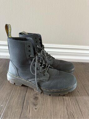 Doc Martens Poly Combs Combats Boots Size 11